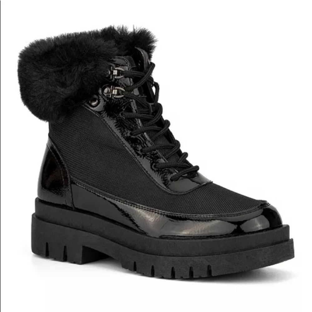 Olivia Miller AMANDA H Women's Size 8.5 M Black Hiking Boots NEW - MSRP $95